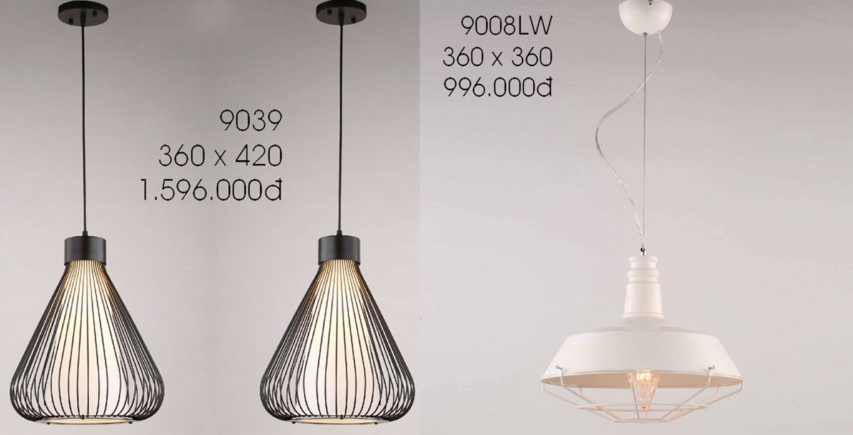Đèn Thả Trang Trí Kiểu Dáng Hot Nhất Năm 2023